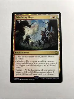Windcrag Siege - Tarkir: Dragonstorm MTG Plus Bonus Card!!! - Image 1