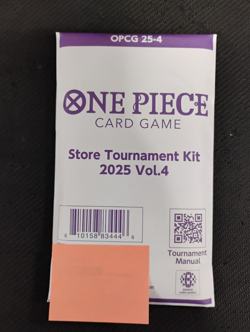 One Piece Card Game Store Tournament Kit 2025 Vol 4 English Sealed - Image 1