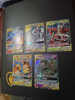 Pokemon TCG Chinese TAG TEAM GX Sun And Moon Lot/bundle 5 Cards (U.S SHIPPED) LP - Image 2
