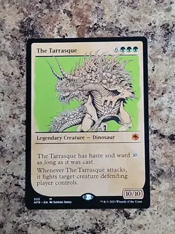 The Tarrasque (Showcase) #333 (NM) Forgotten Realms AFR Magic MTG - Image 2