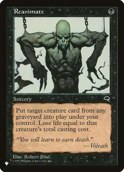 Reanimate x1 1x Mystery Booster 2 NM MTG - Image 1