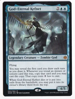 MTG War of the Spark God-Eternal Kefnet 053/264 Mythic - Image 1