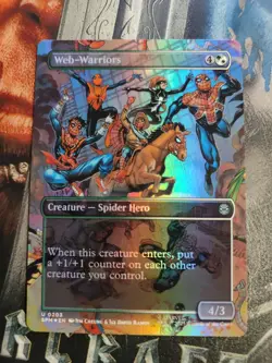 Web-Warriors (Borderless) Marvel's Spider-Man Foil - Image 1