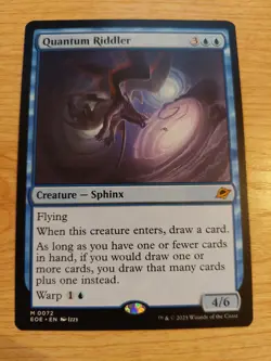 Quantum Riddler - 72 (Edge of Eternities) - Near Mint NM - Mythic - Image 1