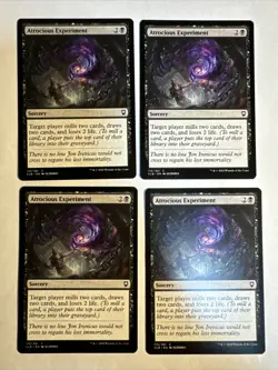 4x Mtg Baldur's Gate Atrocious Experiment NM/M Magic The Gathering - Image 1