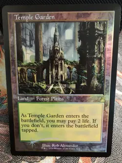 Temple Garden (Retro Frame) Ravnica Remastered Foil - Image 1