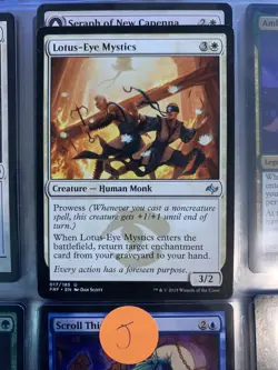 MTG Lotus-Eye Mystics Fate Reforged 017/185 Regular Uncommon - Image 1