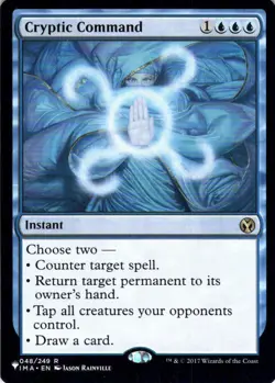 MTG Cryptic Command (IMA) (048/249) | NM | The List (LST) - Image 1