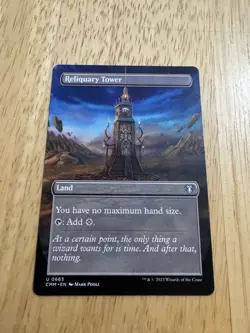 Reliquary Tower (Borderless) Commander Masters Regular - Image 1