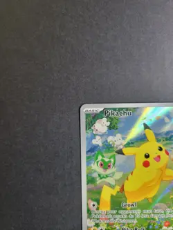 Pikachu 088 Pokemon TCG S&V Black Star Promo Rare Holo NM - Image 3