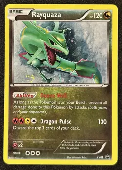 Rayquaza XY64 - Holo - Pokemon XY - Black Star Promo - Image 1