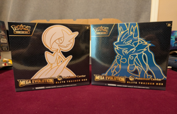 Pokemon Center Mega Evolution Gardevoir & Lucario ETB Elite Trainer Box Set of 2 - Image 1