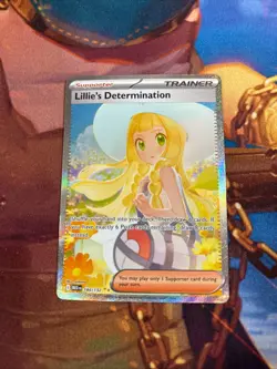 Pokemon TCG Lillie’s Determination Mega Evolution 184/132 SIR English - Image 3