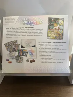 Pokemon TCG Scarlet Violet Prismatic Evolutions Elite Trainer Box ETB New Sealed - Image 4