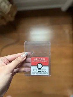 Poliwag 24k Gold Plated Sticker Korean Striking Candy Pokemon - Image 2