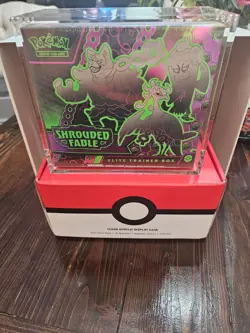 SEALED!!! Pokemon Shrouded Fable Elite Trainer Box with Display Case - Image 1