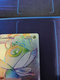Pokemon TCG Celebi VMAX Chilling Reign 199/198 Holo Secret Rare pack fresh - Image 3