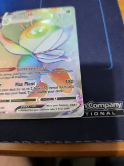 Pokemon TCG Celebi VMAX Chilling Reign 199/198 Holo Secret Rare pack fresh - Image 4