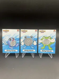 Pokemon Shining Poliwag Poliwhirl Poliwrath 2024 Shiny Infinity Set US Seller - Image 1