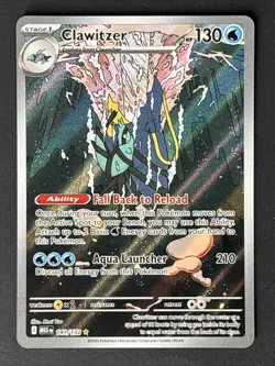 Clawitzer - 141/132, Mega Evolution, Pokemon TCG, Near Mint - Image 1