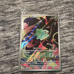 Pokemon TCG: Mega Evolution Bulbasaur Stamped Sealed Promo - 133/132 - Image 1