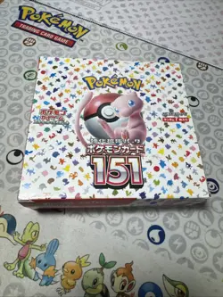 Pokemon TCG - Japanese 151 Booster Box - NEW/Factory Sealed - No Shrink Wrap - Image 1