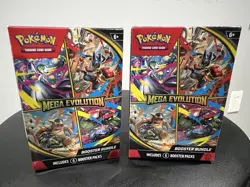 Pokemon Mega Evolution Booster Bundle Mini Tin Blister Booster Pack - Image 2