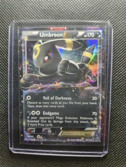 2016 POKEMON XY FATES COLLIDE #55 UMBREON EX PSA 8 - Image 1