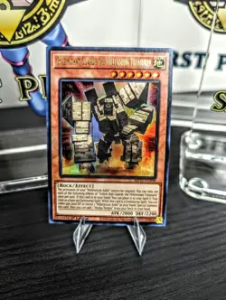 Yu-Gi-Oh! Golem that Guards the Millennium Treasures MP25-EN208 Ultra Rare - Image 1