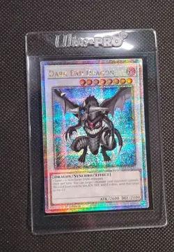 Yu-Gi-Oh! Dark End Dragon - RA03-EN216 - (Quarter Century Secret Rare) NM/MINT - Image 1