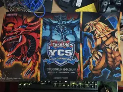 Yu Gi Oh TCG YCS 2012 Egyptian Gods Playmat Unused - Image 1