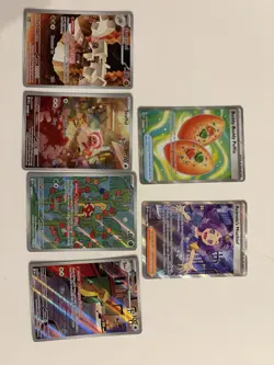 Pokemon Mega Evolution 6 Card IR And Trainer Bundle - Image 1