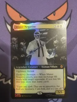 Mister Negative Magic: The Gathering Trading Card Game (Extended Art) - Image 1
