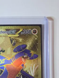 Pokemon TCG Cynthia's Garchomp EX Holo Card 241/182 Sv10: Destined Rivals - Image 3