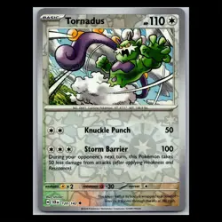 Tornadus 120/142 Reverse Holo Uncommon - Stellar Crown Pokemon Card - Image 1