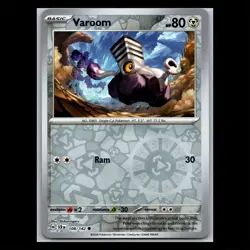 Varoom 108/142 Reverse Holo Common - Stellar Crown Pokemon Card - Image 1