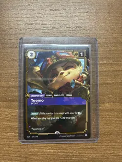 Riftbound Teemo Promo Card 197/298 League of Legends TCG English NM - Image 1