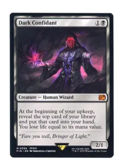 Dark Confidant M 0094 Regular Final Fantasy Magic the Gathering MTG Card English - Image 1