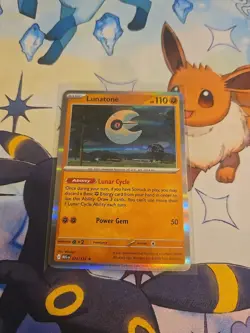 Lunatone 074/132 NM Holo Rare Mega Evolutions Pokemon Card - Image 1