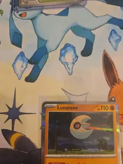 Lunatone 074/132 NM Holo Rare Mega Evolutions Pokemon Card - Image 2