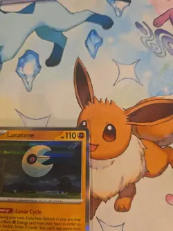 Lunatone 074/132 NM Holo Rare Mega Evolutions Pokemon Card - Image 3