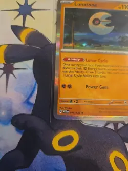 Lunatone 074/132 NM Holo Rare Mega Evolutions Pokemon Card - Image 5