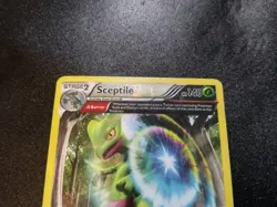 Sceptile (Omega) 9/160 XY Primal Clash Reverse Holo Pokemon Card MP - Image 2