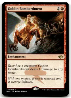 MTG Goblin Bombardment R Modern Horizons 2 279 LP - Image 1