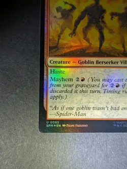 🧙🔥Marvel's Spider-Man #85 Raging Goblinoids MTG Foil🧙🔥 - Image 5
