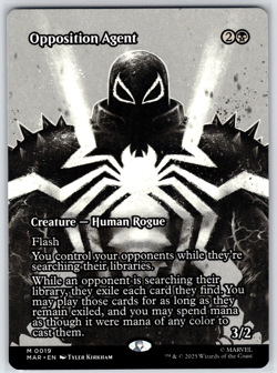 Marvel Spider-Man Opposition Agent 19 Mythic Magic the Gathering MTG - Image 1