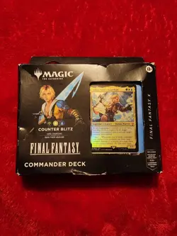 MTG Magic The Gathering Final Fantasy X Commander Deck Counter Blitz Tidus - Image 1