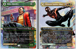Marvel Spider-Man Miles Morales / Ultimate Spider-Man Borderless Foil 200 MTG - Image 1