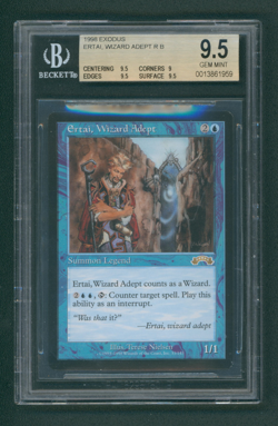 Ertai, Wizard Adept 1998 Exodus MTG Magic The Gathering BGS 9.5 - Image 1