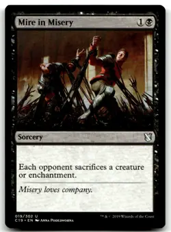 MTG Mire in Misery U Commander 2019 19 LP - Image 1